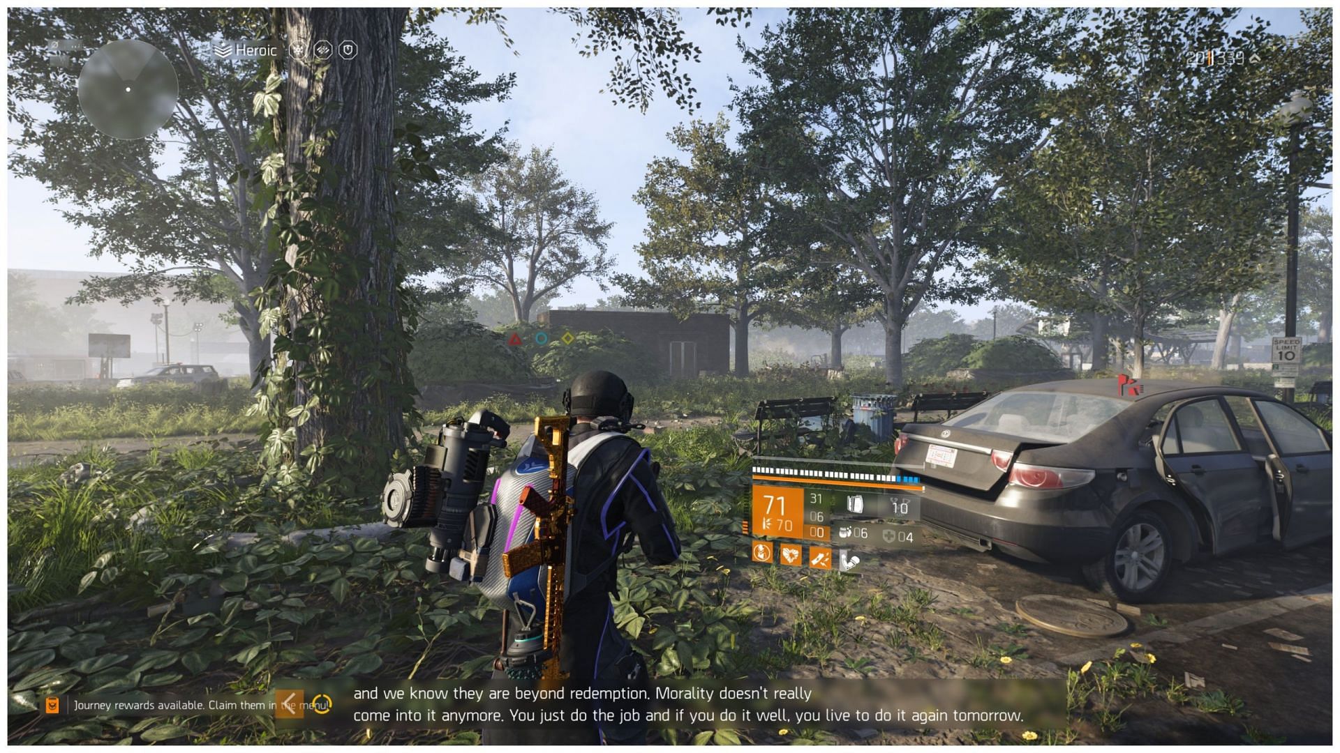 Small house up the road from the parking lot (Image via Ubisoft)